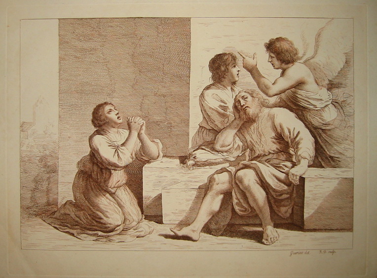 Dalton Richard (1715-1791) (Il sogno di Tobia) 1800 ca. Londra, presso J. & J. Boydell